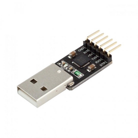 10Pcs USB-TTL UART Serial Adapter CP2102 5V 3.3V USB-A 10Pcs USB-TTL UART Serial Adapter CP2102 5V 3.3V USB-A