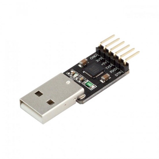 10Pcs USB-TTL UART Serial Adapter CP2102 5V 3.3V USB-A