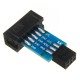 10pcs 10 Pin To 6 Pin Adapter Board Connector ISP Interface Converter AVR AVRISP USBASP STK500 Standard for Arduino