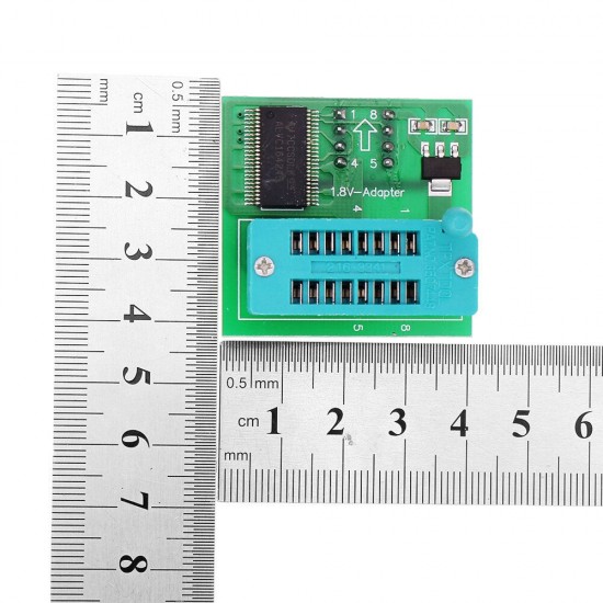 10pcs 1.8V Converter SPI Flash SOP8 DIP8 Conversion Motherboard MX25 W25 Module Adapter Board