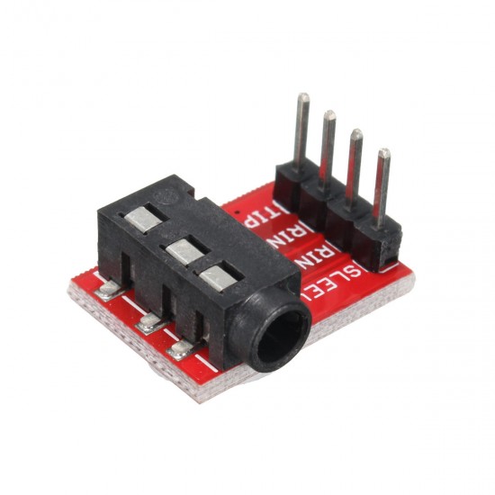 10pcs 3.5mm Plug Jack Stereo TRRS Headset Audio Socket Breakout Board Extension Module