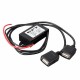 10pcs 3A 15W DC 12V To DC 5V Dual USB Power Charger Adapter Converter Module 10pcs 3A 15W DC 12V To DC 5V Dual USB Power Charger Adapter Converter Module