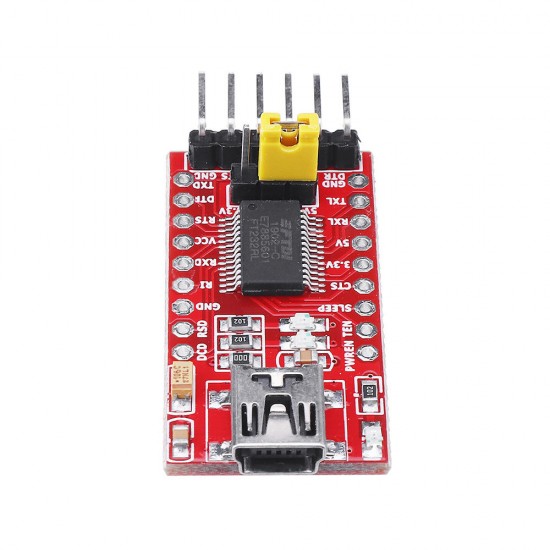 10pcs FT232RL 3.3V 5.5V USB to TTL Serial Adapter Module Converter for Arduino - products that work with official Arduino boards 10pcs FT232RL 3.3V 5.5V USB to TTL Serial Adapter Module Converter for Arduino - products that work with official Arduino boards