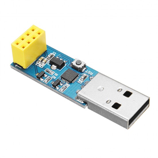 10pcs USB To ESP8266 ESP-01S LINK V2.0 Wi-Fi Adapter Module w/ 2104 Driver