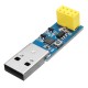 10pcs USB To ESP8266 ESP-01S LINK V2.0 Wi-Fi Adapter Module w/ 2104 Driver