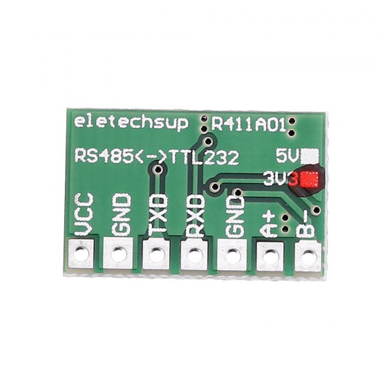 10pcs R411B01 3.3V Auto RS485 to TTL RS232 Transceiver Converter SP3485 Module for Raspberry pi Breadboard Banana pi ESP8266 10pcs R411B01 3.3V Auto RS485 to TTL RS232 Transceiver Converter SP3485 Module for Raspberry pi Breadboard Banana pi ESP8266