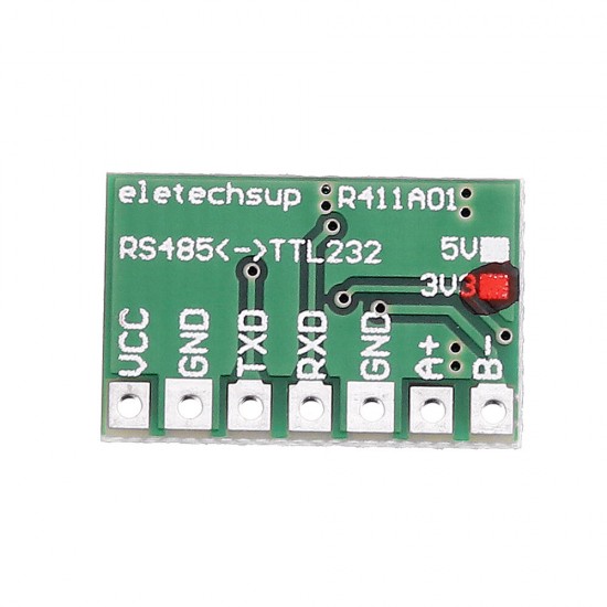 10pcs R411B01 3.3V Auto RS485 to TTL RS232 Transceiver Converter SP3485 Module for Raspberry pi Breadboard Banana pi ESP8266