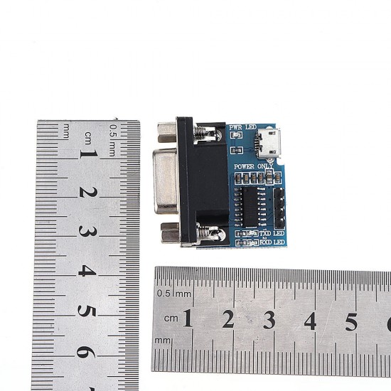 10pcs RS232 to TTL Serial Converter Module DB9 Connector MAX3232 Serial Module With Cable