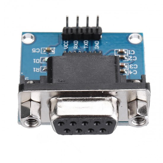 10pcs RS232 to TTL Serial Port Converter Module DB9 Connector MAX3232 Serial Module