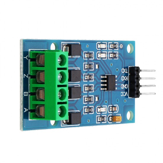 10pcs RS422 to TTL Transfers Module Bidirectional Signals Full Duplex 422 to Microcontroller MAX490 TTL Converter Module