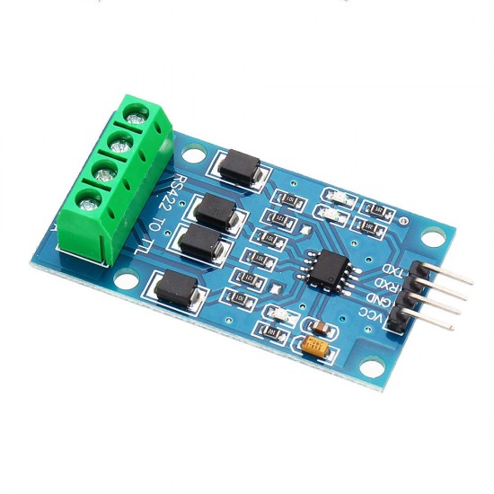 10pcs RS422 to TTL Transfers Module Bidirectional Signals Full Duplex 422 to Microcontroller MAX490 TTL Converter Module