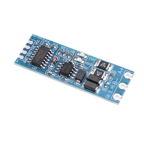 10pcs TTL to RS485 Module Hardware Automatic Flow Control Module Serial UART Level Mutual Converter Power Supply Module 3.3V 5V