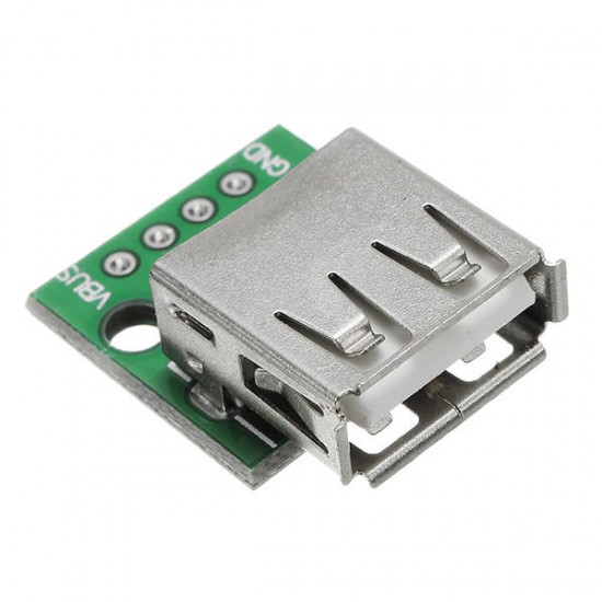 10pcs USB 2.0 Female Head Socket To DIP 2.54mm Pin 4P Adapter Board 10pcs USB 2.0 Female Head Socket To DIP 2.54mm Pin 4P Adapter Board
