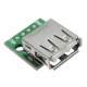 10pcs USB 2.0 Female Head Socket To DIP 2.54mm Pin 4P Adapter Board