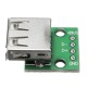 10pcs USB 2.0 Female Head Socket To DIP 2.54mm Pin 4P Adapter Board