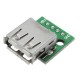10pcs USB 2.0 Female Head Socket To DIP 2.54mm Pin 4P Adapter Board 10pcs USB 2.0 Female Head Socket To DIP 2.54mm Pin 4P Adapter Board