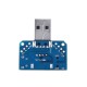 10pcs USB Adapter Board Male to Female Micro Type-C 4P 2.54mm USB4 Module Converter