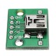 10pcs USB To DIP Female Head Mini-5P Patch To DIP 2.54mm Adapter Board 10pcs USB To DIP Female Head Mini-5P Patch To DIP 2.54mm Adapter Board