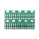 200pcs SOT89/SOT223 to SIP Patch Transfer Adapter Board SIP Pitch 2.54mm PCB Tin Plate