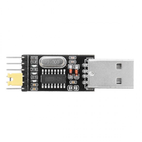 20pcs CH340 3.3V/5.5V USB To TTL Converter Module CH340G STC Download Module Upgrade Small Board Brush Board USB To Serial Port Dual 3.3V And 5V Power Output