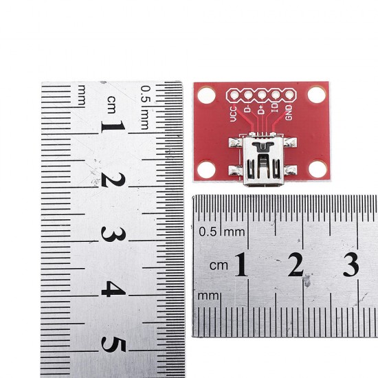 20pcs Mini USB Converter Module Convertsion Board For USB Mini-B Power Extension