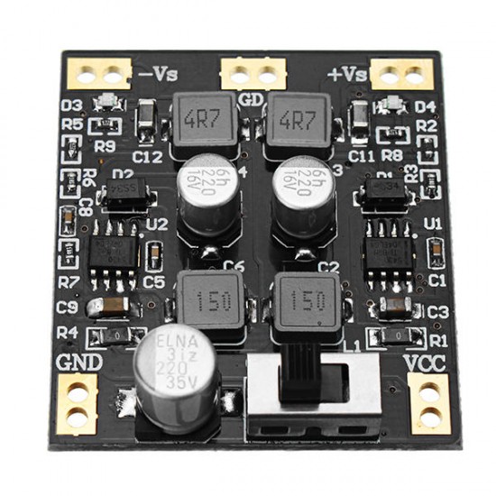 24V 15V 12V To ±5V Positive And Negative Voltage Regulator Module