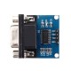 2pcs DC5V MAX3232 MAX232 RS232 To TTL Serial Communication Converter Module With Jumper Cable for Arduino