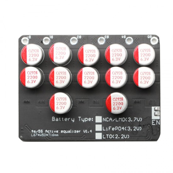 3-21S Lithium Battery 5A Balancer 4 LTO LiFePo4 Li-ion Battery Active Equalizer Balancer Board 3-21S Lithium Battery 5A Balancer 4 LTO LiFePo4 Li-ion Battery Active Equalizer Balancer Board