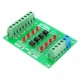 3Pcs 24V To 5V 4 Channel Optocoupler Isolation Board Isolated Module