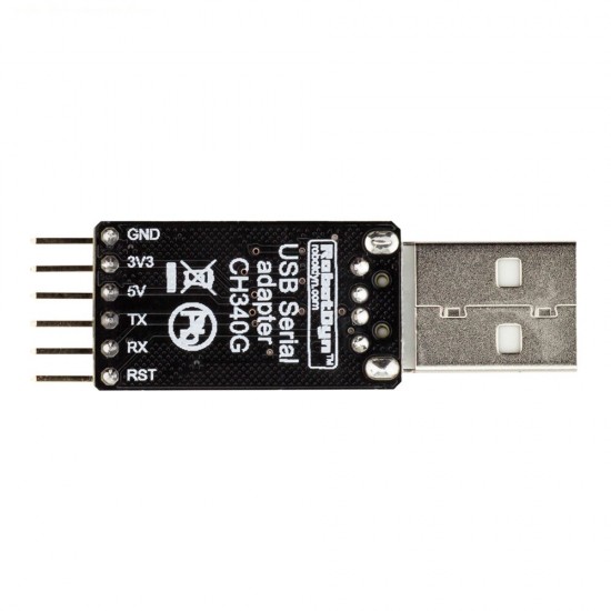 3Pcs USB Serial Adapter CH340G 5V/3.3V USB to TTL-UART 3Pcs USB Serial Adapter CH340G 5V/3.3V USB to TTL-UART