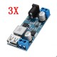3pcs 24V / 12V To 5V 5A DC-DC Buck Power Module Step Down Module Power Converter 3pcs 24V / 12V To 5V 5A DC-DC Buck Power Module Step Down Module Power Converter
