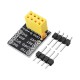 3pcs ESP01/01S Adapter Board Breadboard Adapter For ESP8266 ESP01 ESP01S Development Board