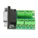 3pcs Female Head RS232 Turn Terminal Serial Port Adapter DB9 Terminal Connector 3pcs Female Head RS232 Turn Terminal Serial Port Adapter DB9 Terminal Connector