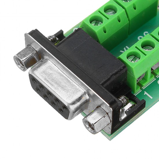 3pcs Female Head RS232 Turn Terminal Serial Port Adapter DB9 Terminal Connector 3pcs Female Head RS232 Turn Terminal Serial Port Adapter DB9 Terminal Connector