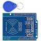 3pcs NFC Shield RFID RC522 Module RF IC Card Sensor + S50 RFID Smart Card for UNO/Mega2560 for Arduino 3pcs NFC Shield RFID RC522 Module RF IC Card Sensor + S50 RFID Smart Card for UNO/Mega2560 for Arduino