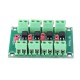 3pcs PC817 4 Channel Optocoupler Isolation Board Voltage Converter Adapter Module 3.6-30V Driver Photoelectric Isolated Module PC 817