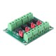 3pcs PC817 4 Channel Optocoupler Isolation Board Voltage Converter Adapter Module 3.6-30V Driver Photoelectric Isolated Module PC 817
