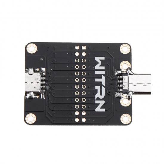 3pcs WITRN-CC001 TYPE-C Male to Female Connector TYPE-C Adapter Board Test Fixture Module