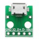 50pcs Micro USB To Dip Female Socket B Type Microphone 5P Patch To Dip 2.54mm Pin With Soldering Adapter Board 50pcs Micro USB To Dip Female Socket B Type Microphone 5P Patch To Dip 2.54mm Pin With Soldering Adapter Board