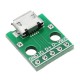 50pcs Micro USB To Dip Female Socket B Type Microphone 5P Patch To Dip 2.54mm Pin With Soldering Adapter Board 50pcs Micro USB To Dip Female Socket B Type Microphone 5P Patch To Dip 2.54mm Pin With Soldering Adapter Board