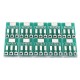 50pcs SOT89/SOT223 to SIP Patch Transfer Adapter Board SIP Pitch 2.54mm PCB Tin Plate