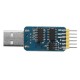 5Pcs 6 In 1 CP2102 USB To TTL 485 232 Converter 3.3V / 5V Compatible Six Multifunction Serial Module