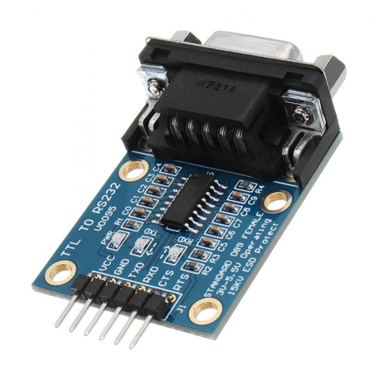 5Pcs RS232 SP3232 Serial Port To TTL RS232 to TTL Serial Module With Brush Line 3V To 5.5V 5Pcs RS232 SP3232 Serial Port To TTL RS232 to TTL Serial Module With Brush Line 3V To 5.5V