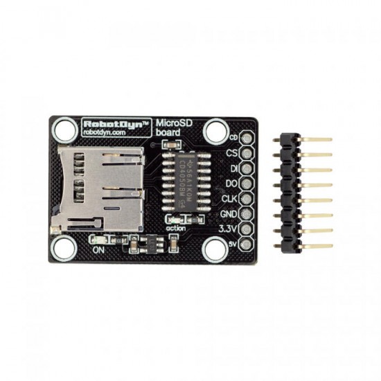 5Pcs Micro SD Card High Speed Module For 3.3V 5V Logic For MicroSD MMC Card