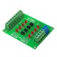 5V To 24V 4 Channel Optocoupler Isolation Board Isolated Module PLC Signal Level Voltage Converter Board 4Bit 5V To 24V 4 Channel Optocoupler Isolation Board Isolated Module PLC Signal Level Voltage Converter Board 4Bit