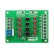 5pcs 12V To 3.3V 4 Channel Optocoupler Isolation Board Isolated Module PLC Signal Level Voltage Converter Board 4Bit