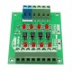 5pcs 12V To 3.3V 4 Channel Optocoupler Isolation Board Isolated Module PLC Signal Level Voltage Converter Board 4Bit