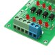 5pcs 12V To 3.3V 4 Channel Optocoupler Isolation Board Isolated Module PLC Signal Level Voltage Converter Board 4Bit