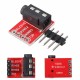 5pcs 3.5mm Plug Jack Stereo TRRS Headset Audio Socket Breakout Board Extension Module