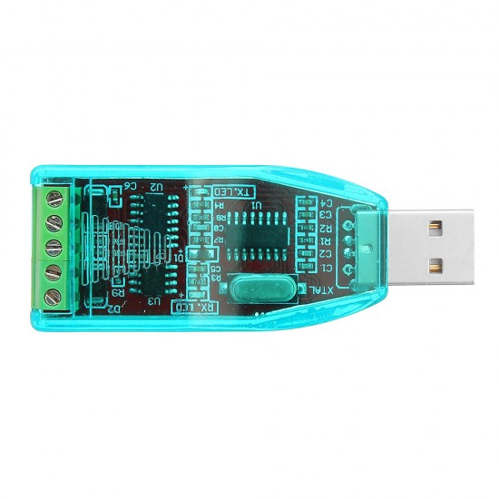 5pcs USB To RS485 Converter USB-485 With TVS Transient Protection Function With Signal Indicator 5pcs USB To RS485 Converter USB-485 With TVS Transient Protection Function With Signal Indicator